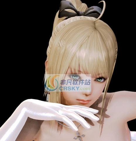 Honey Select婚纱装Saber Lily捏脸存档 v2.6