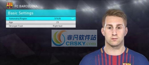 实况足球2018德拉洛费乌博努奇面部补丁 v2.5