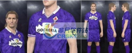 实况足球2018佛罗伦萨91-92赛季球衣补丁 v2.3