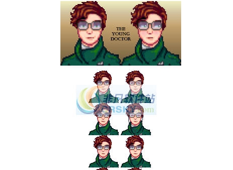 星露谷物语哈维医生帅气年轻化MOD v2.6