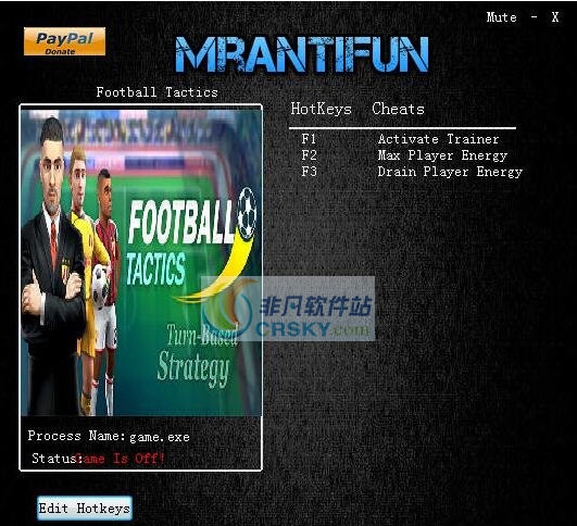 足球战术两项修改器 v3.6