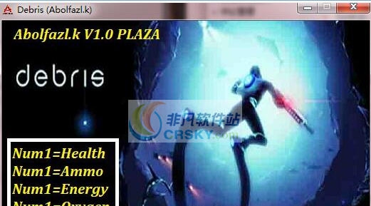 Debris四项修改器 v3.3