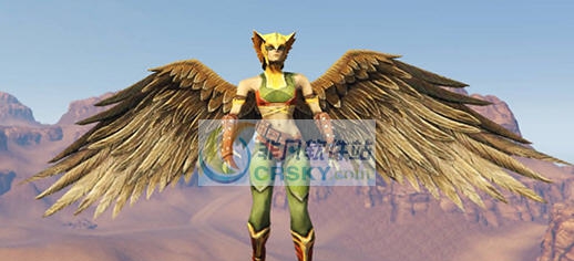 GTA5DC超级英雄鹰女MOD v2.5