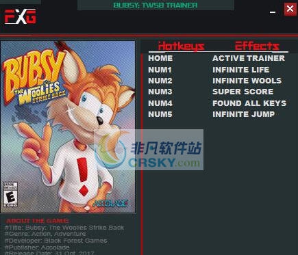 巴比斯伍尔利斯的反击五项修改器 v3.4