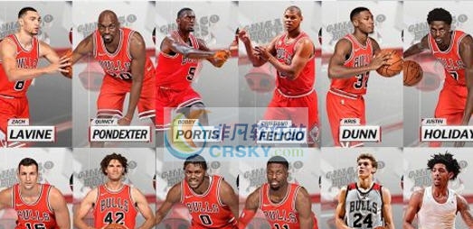 NBA2K18公牛全队球员高清照片补丁 v2.5