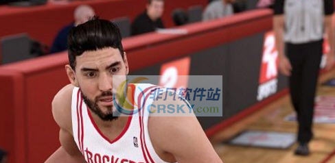 NBA2K18火箭队斯科拉丸子头新发型MOD v2.5