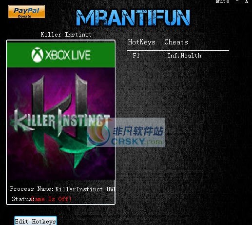 杀手学堂无限生命修改器 v3.4