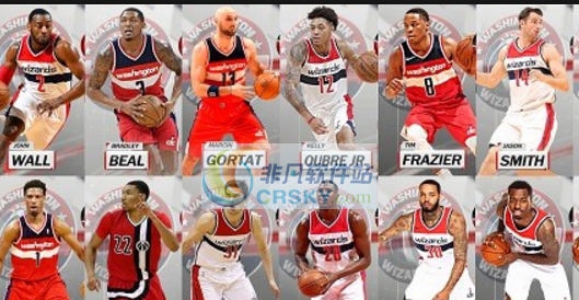 NBA2K18奇才全队球员高清照片补丁 v2.5