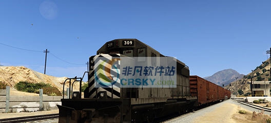 GTA5圣安地列斯运货列车火车MOD v2.10