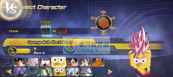 龙珠超宇宙2海绵宝宝人物整合包MOD v2.3