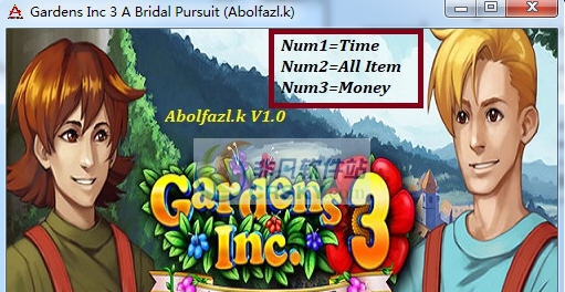花园公司3新娘的追求三项修改器 v3.6