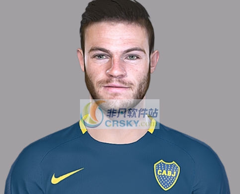 实况足球2018博卡青年中场南德斯面部补丁 v2.4
