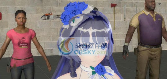 求生之路2崩坏学园3雷电芽衣花嫁装MOD v2.4