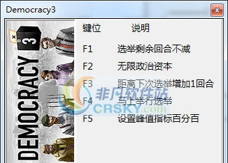 民主制度3五项修改器 v3.4