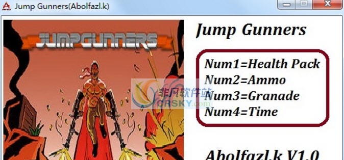 跳跃枪手四项修改器 v3.5