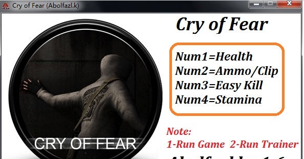 恐惧之泣四项修改器 v3.4