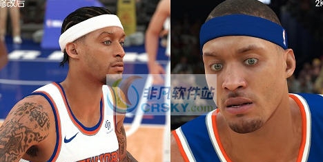 NBA2K18迈克尔比斯利仿真人版MOD v2.5