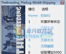 异种毒雾七项修改器 v3.5