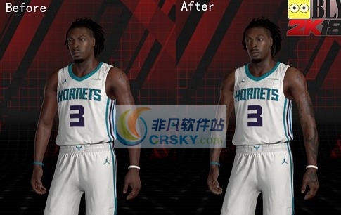 NBA2K18布泽尔和华莱士优化面补补丁 v2.5