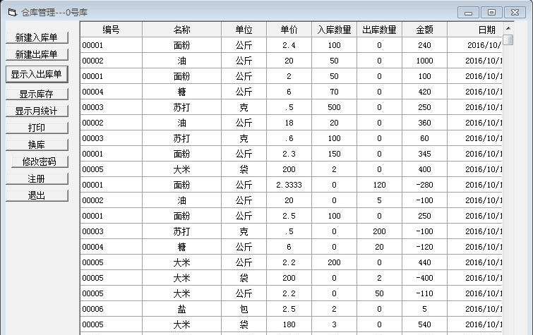 清风仓库管理 v2.4