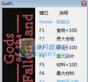 堕落之地的神八项修改器 v3.5