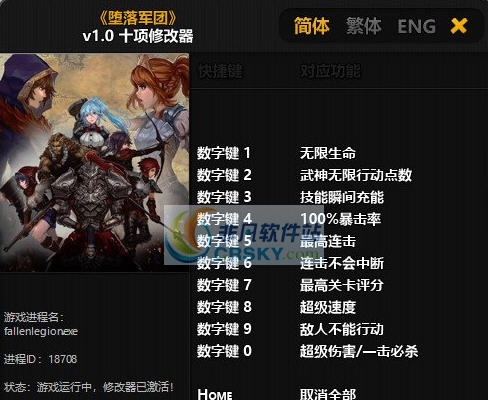 堕落军团十项修改器 婵＄偛顑呭&ugrave;閿嬪閹烘瀚夐柛顐ｇ箓椤ㄦ硣1.3