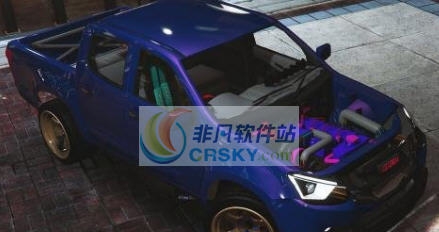 GTA5五十铃DMAX皮卡MOD v2.6