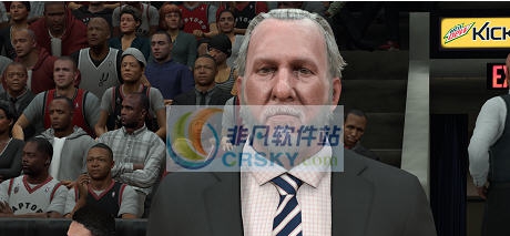 NBA2K18老爷子波波维奇面补MOD v2.5