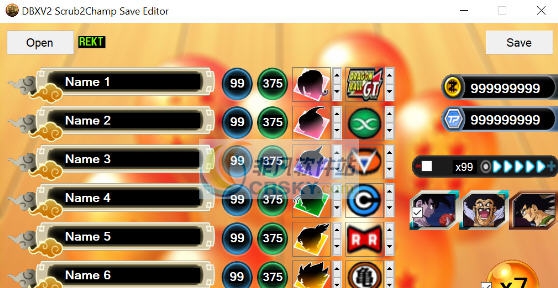 龙珠超宇宙2存档修改器 v3.5