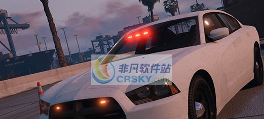 GTA52014款道奇挑战者隐形警车MOD v2.6