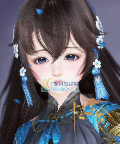 剑网3重制版萝莉蓝莓甜心捏脸数据 v2.5