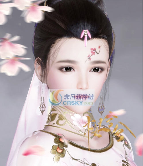 剑网3重制版成女折枝捏脸数据 v2.6