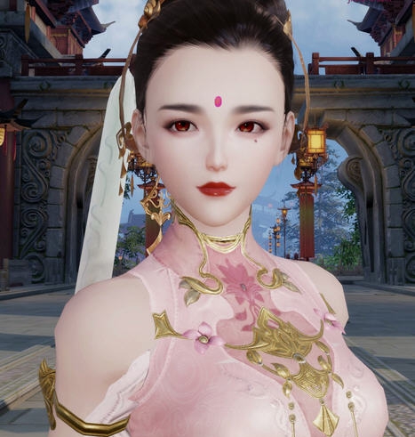 剑网3重制版成女红墨捏脸数据 v2.4