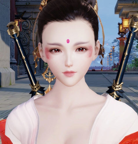 剑网3重制版成女越鲤捏脸数据 v2.3