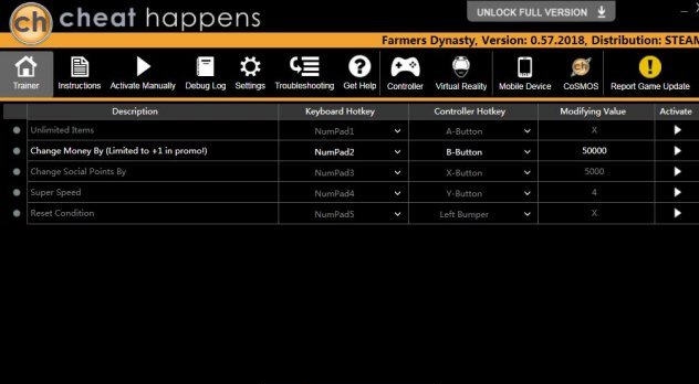 农民模拟器无限金钱修改器 v3.4