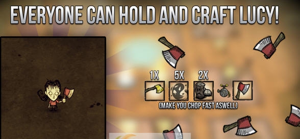 饥荒联机版全角色小斧头MOD v2.6