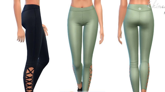 模拟人生4健身帝国小腿侧透气马裤MOD v2.5