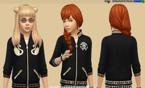 模拟人生4女童装强无敌爆炸夹克外套MOD v2.5