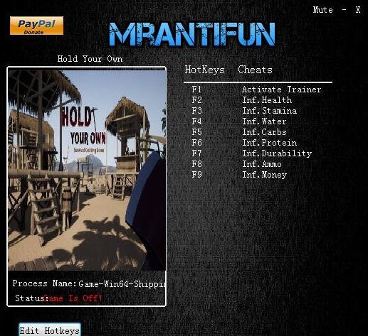 保持自我八项修改器 v20113