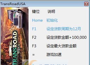 物流之路美国四项修改器 v3.3