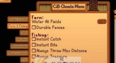 星露谷物语CJB作弊菜单 v1.18.9