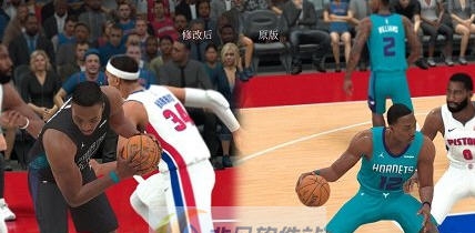 NBA2K18黄蜂队德怀特霍华德V2版身形MOD v2.3
