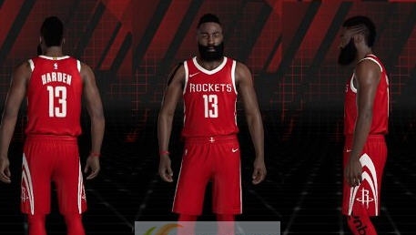 NBA2K18最新骑士火箭球衣组合MOD v2.4