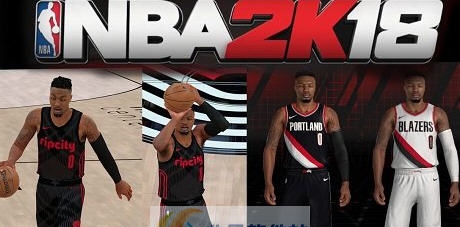 NBA2K18开拓者队达米安利拉德最新身形面补MOD v2.4