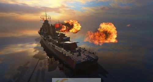 战舰世界梦幻镜面水面MOD v2.5