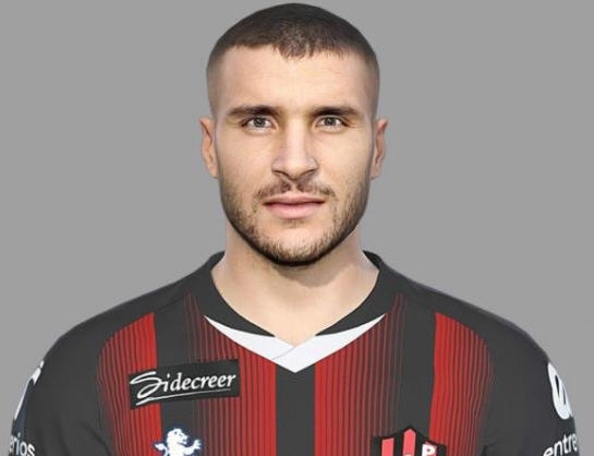 实况足球2018帕特洛纳托前锋里巴斯面部补丁 v2.6