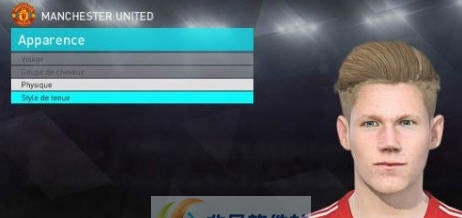实况足球2018曼联中场小将麦克托米奈面部补丁 v2.5