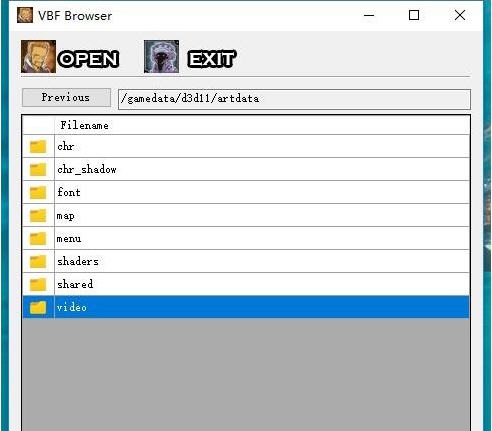 最终幻想12黄道时代VBF解包CG提取工具 v2.6