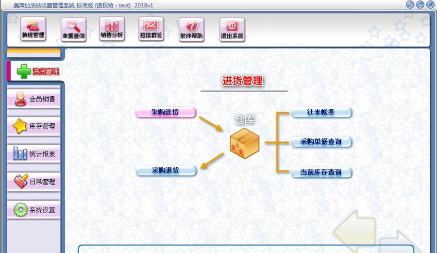 美萍加油站收费管理系统 v2018.6