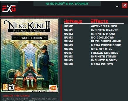 二之国2幽灵国度十项修改器 v3.7